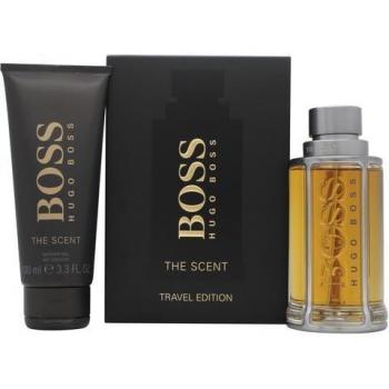 Hugo Boss Boss The Scent Gift Set, including 50ml EDT, 100ml Shower Gel, and Peacock Bazaar