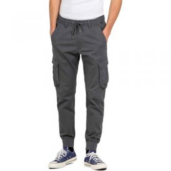 Pantalon cargo Reell Rib Gris S