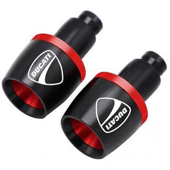 Tapones Finales de Manillar Ducati Supersport 22mm