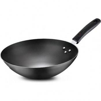 Olla de Hierro Hecha a Mano con Tapa