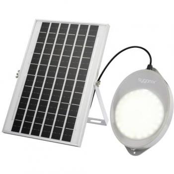 Sygonix LED Solarleuchte mit Bewegungsmelder 10 W Neutralweiß