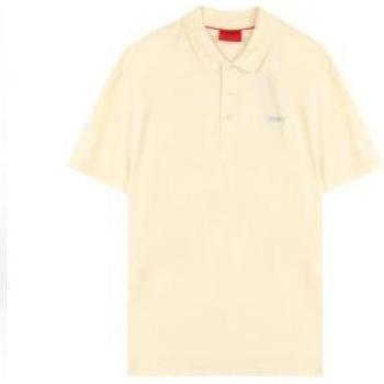 Polo HUGO Donos Maniche Corte Beige L