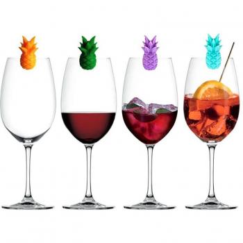 Colorful Silicone Cup Markers 6 Pack