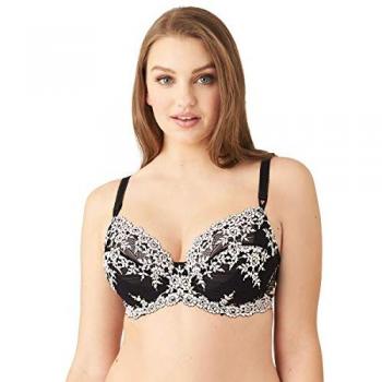 Wacoal Lingerie Embrace Lace Underwire Bra - Black - Size: 38D