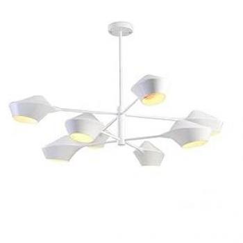 Lampada Pechino 8xe27 Bianca 76x113x113 Cm