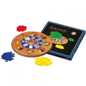 Philos Spiel, Pochen - ein Spiel mit Poker- und Romme-Elementen