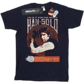 Star Wars Han Solo Rock Poster T-Shirt