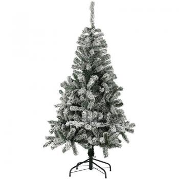 Albero di Natale Innevato Alaska 180 rami 120 cm