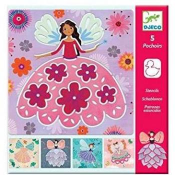 Djeco - DJ08821 - Pochoirs - Fées