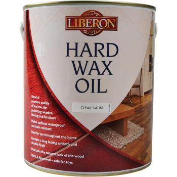 Liberon Clear Satin Hard Wax Oil 2.5l