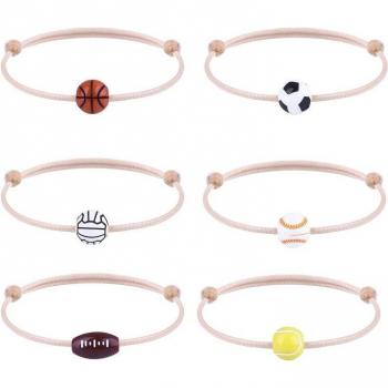 Pulsera de amistad de fútbol para niños