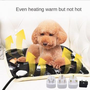Square Circle Pet Heating Pad USB Pet Electric Blanket Usb Waterproof Cats and Dogs Chicks Insulation Pad Thermostat Warm