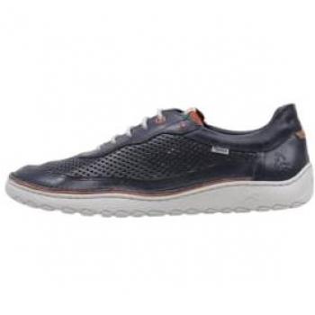 Zapatos Planos Hombre Azul F2221