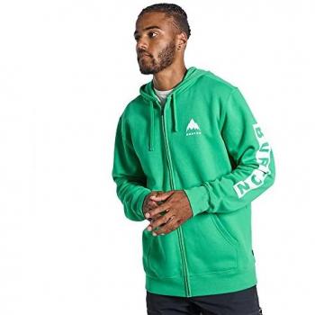 Burton Elite Full Zip Sweatshirt - Clover Green - Medium