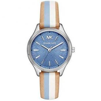 Michael Kors Damen Uhr MK2807 – Klassische Lederzeitmesser