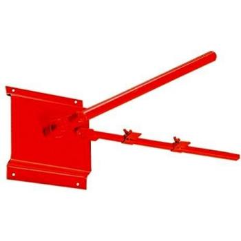Plaque de support pliable avec prise