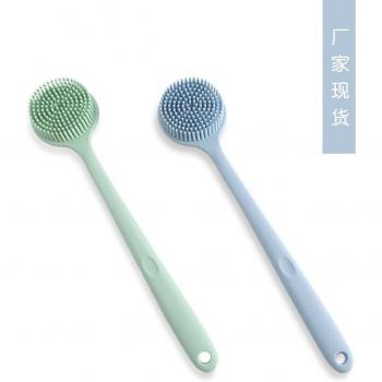 Multifunctional Long Handle Silicone Exfoliating Brush with Hook