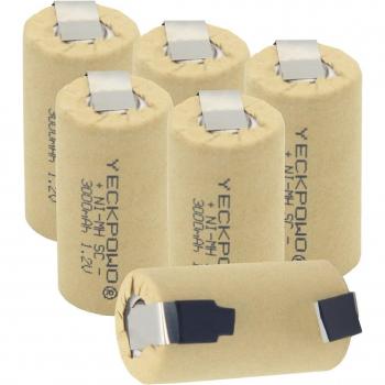 Wiederaufladbare 1,2V Sub-C NiMH Batterie 3000mAh