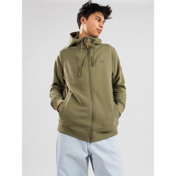 Cappotto Sportivo Kazane Pure Land Verde con Zip