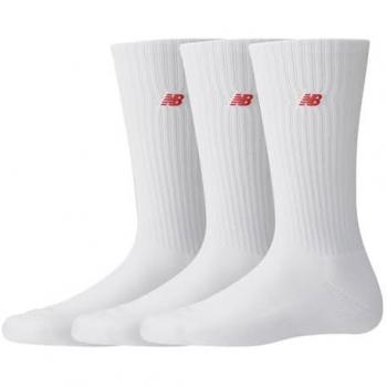 Pack de 3 Chaussettes Blanches New Balance pour Homme Taille M