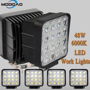 Barre lumineuse LED 16LEDs 48W 6000K pour 4x4