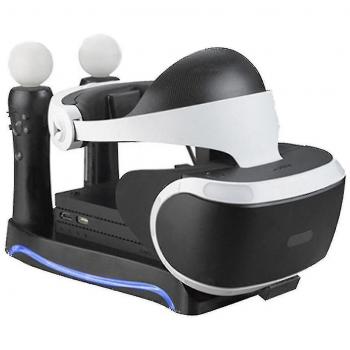 Joystick Station de Charge 4-en-1 Heyin PS VR
