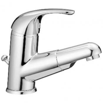 Robinet de lavabo à levier unique avec douchette