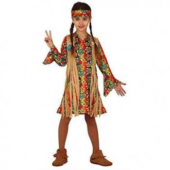 Disfraz de Hippie niña años 60