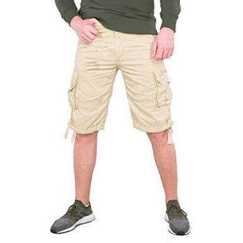 Alpha Industries Jet Cargo Shorts Caramel