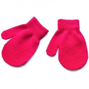 Mains câlines : Gants unis à motif mignon pour petits