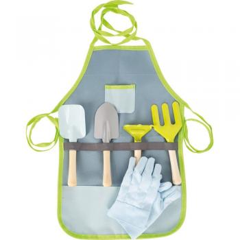 Grembiule da giardinaggio con set completo di attrezzi per il giardinaggio