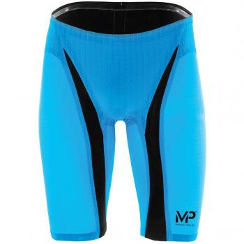 Maillot de bain pédale MP Michael Phelps pour Homme Xpresso Jammer, Bleu/Gris, Taille 60