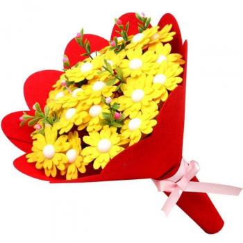DIY Handcrafted Flower Bouquets for Kids - Teacher's Day and Mother's Day