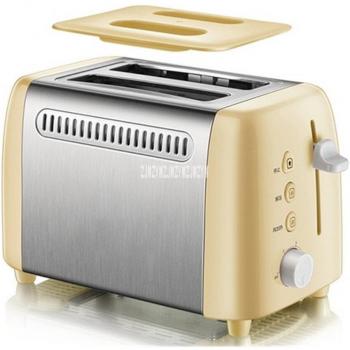 Tostadora Mini Acero Inoxidable 2 Rebanadas