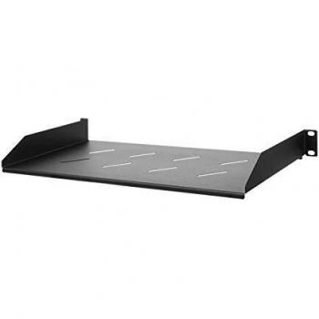 Rack Scaffale LEXI‑Net 19” – 350 mm, 1U perforazione – 15 kg – Nero