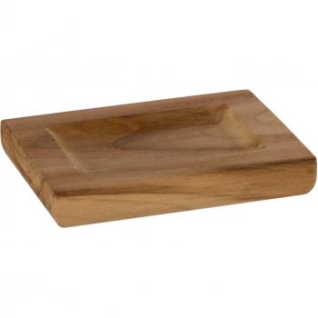 Teakwood Seifenschale Möve – 7 × 7 × 20 cm