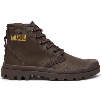 Palladium Pampa Hi Coated – Chaussure Unisexe en Synthétique Cacao 38