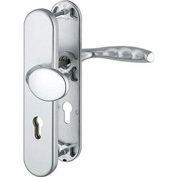 Hoppe Schutz-Wechselgarnitur New York Alu Natur Aluminium