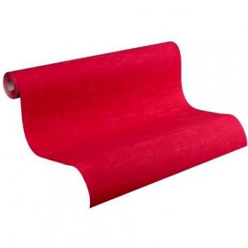 Esprit Home Papier peint intissé Denim rouge 10,05 m x 0,53 m 939142
