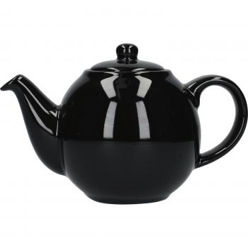 London Pottery Globe Teapot - 500ml, Gloss Black
