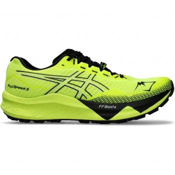 Chaussures ASICS Fujispeed 3 jaune fluo noir pur - 41.5