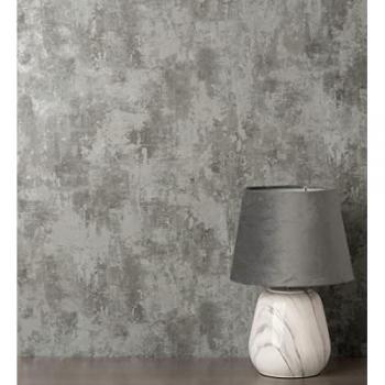 Papel Pintado Estuco Efectos Nacarados Gris - GAULAN 681970 - Rollo de 10 m x 0,52 m
