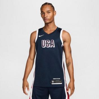Nike Men’s USA Basketball Tank Top (Blue, Small)