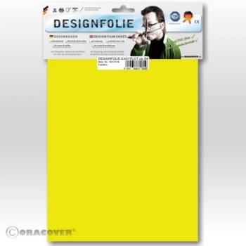 Easyplot Oracover Pellicola Gialla Fluorescente 300 mm x 208 mm