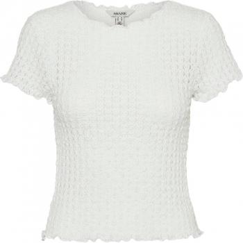T-shirt texturé effet rétréci Vero Moda Aware - Blanc M female