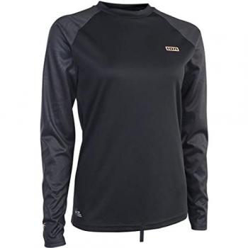 ION Frauen Wetsurf Shirt Langarm Lycra 2022 schwarz - L