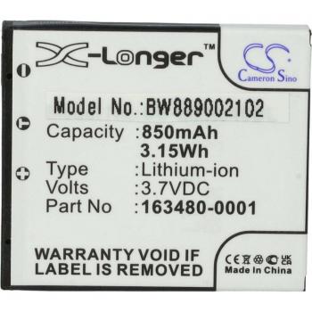 Lxe 8670/8650 Compatible Battery by Vhbw (850mAh, 3.7V)