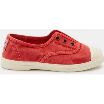 Zapatilla de Lona 470E Red “Natural World” con Puntera de Caucho