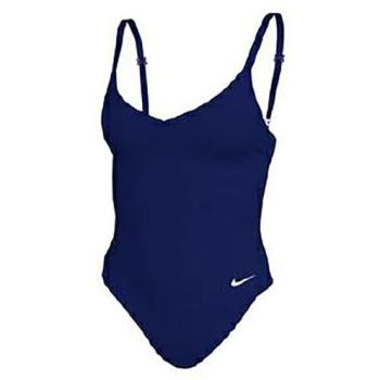 Nike Swim V-Neck Bikini Top in Midnight Navy, M Size