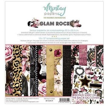 Bloque de Scrapbooking Glam Rock 30x30